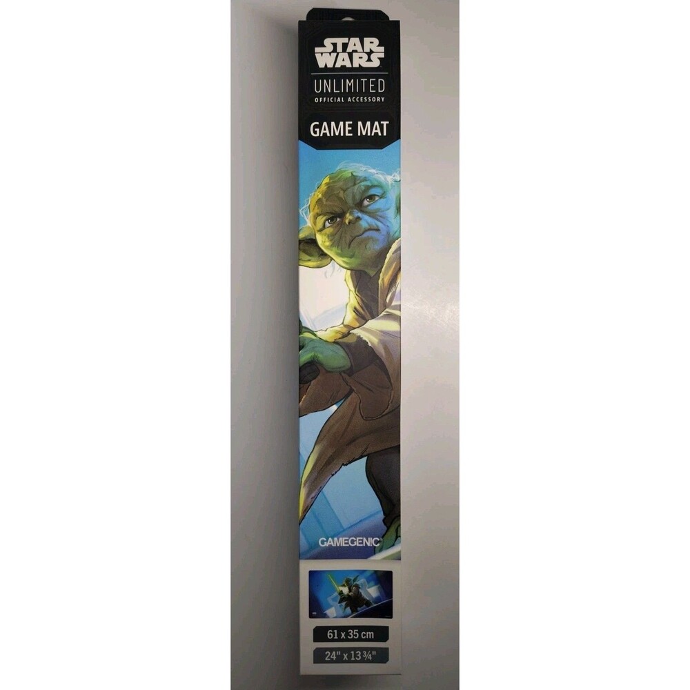 Star Wars: Unlimited Yoda 61x35cm Official Game Mat (New, Sealed)
